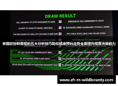 掌握欧协联赛程的五大分析技巧助你精准预判走势全面提升观赛决策能力